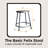 Felix Steel Stool, Assembly Ready-99356464-99356465-99356466