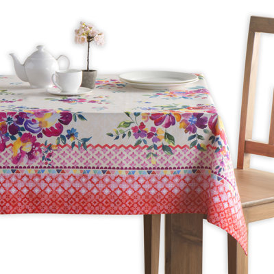 Maison d'Hermine  Ice Florals 100% Cotton Pot Holder Single - 8" x 8"