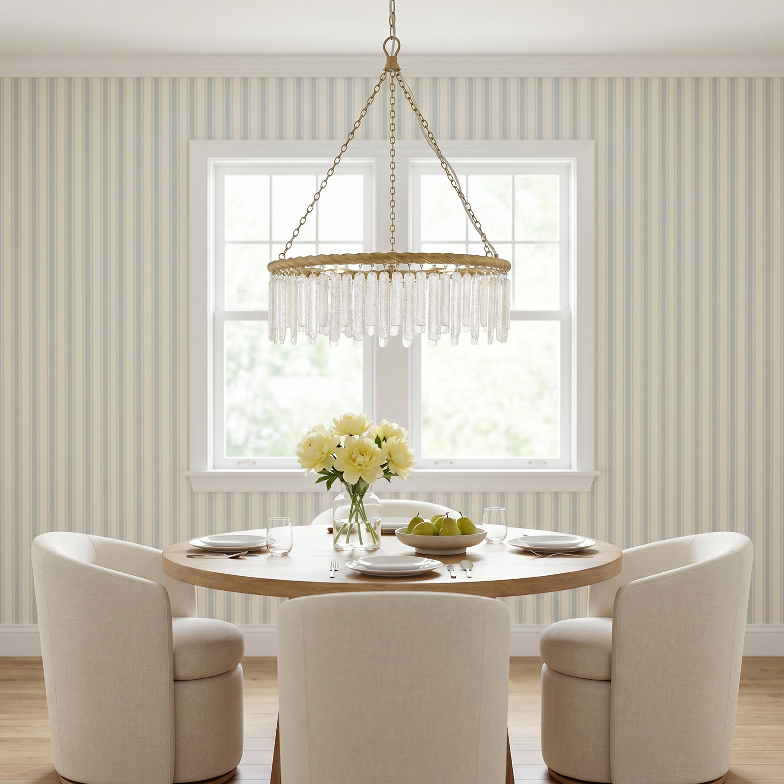 Hester 3 - Light Dimmable Chandelier