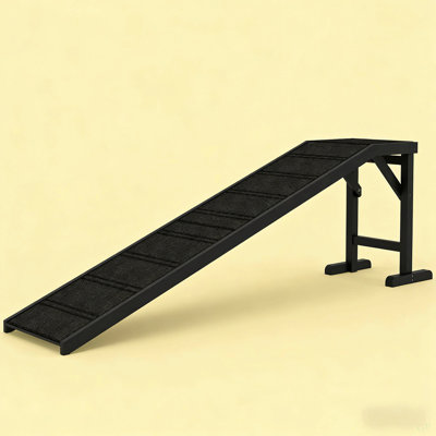 Rampe noire, rampe pour animaux de compagnie