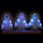 LED Lighted Ghost Yard Display