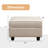 Vaios 92'' Linen Square Arm Modular Sectional Sofa-2096424812