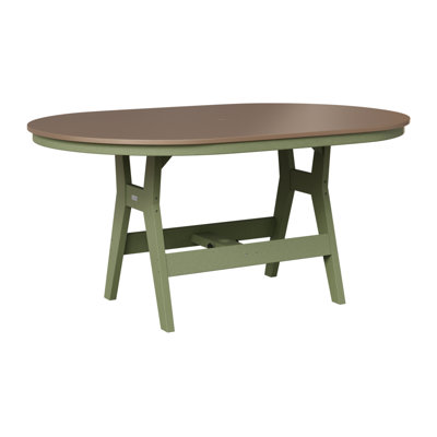 Harbor Outdoor Oval Bar Table