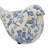 Birds Figurine Décor  Set of 4  Blue/White