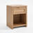 Allenside 16.9'' W 1-Drawer Manufactured Wood Nightstand-42417628