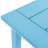 Outdoor 48'' Patio HDPE Adirondack 2-Tier Shelf Console Table, Rectangular Table Side Table, All-Weather Resistance-1395205356