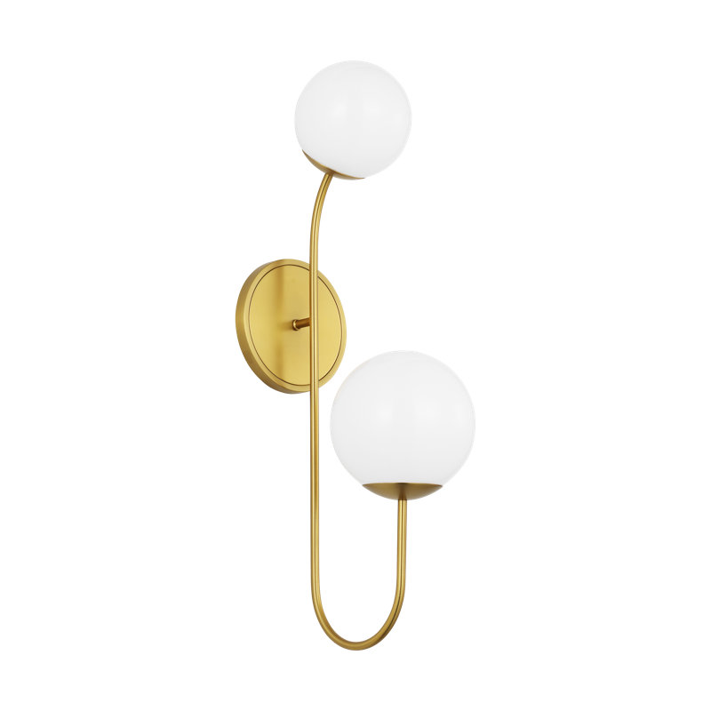 Noemie Steel Armed Sconce