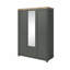 Nielsine 3 Door Wardrobe