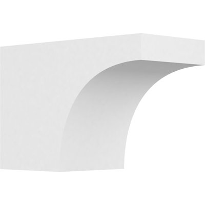 6"W x 8"H x 12"L Standard Huntington Architectural Grade PVC Rafter Tail
