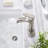Single Hole Bathroom Faucet with Drain Assembly-74694288