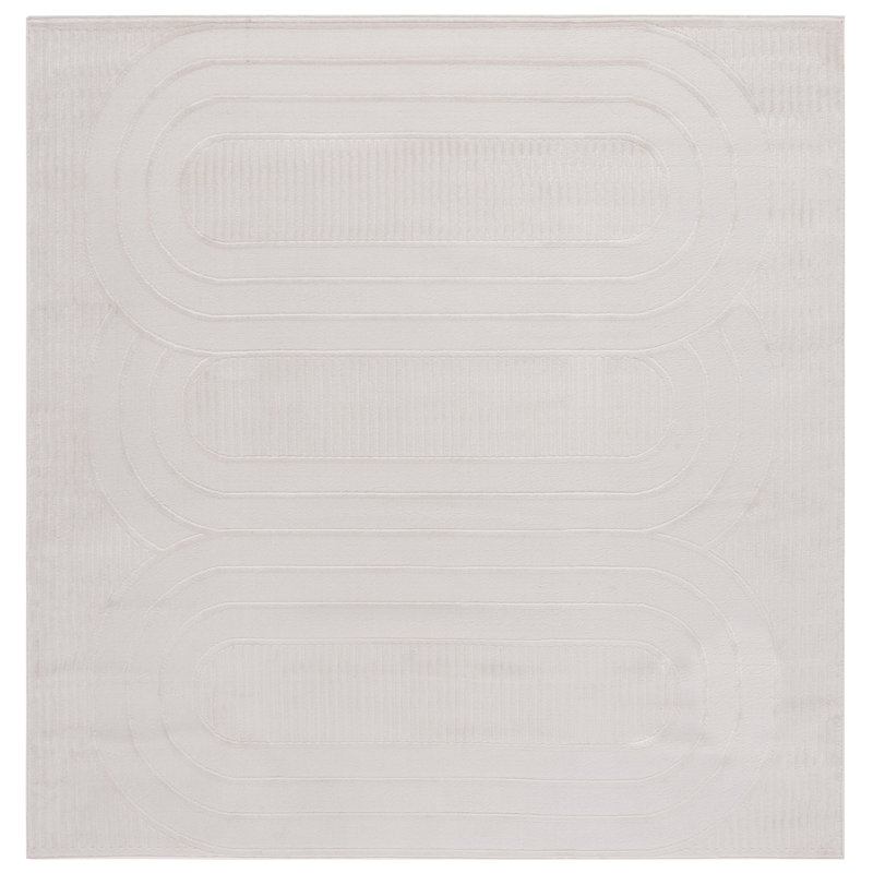 Kaillan Performance Abstract Rug, Square 6'7"