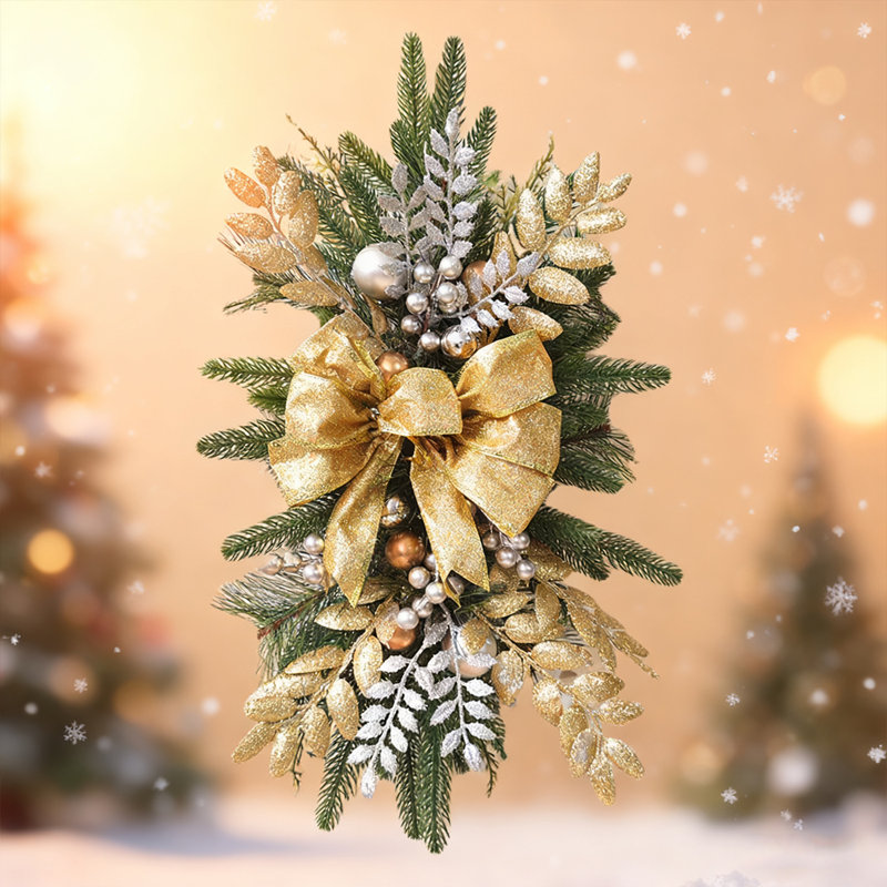 Guirlande de Noël pour escalier
