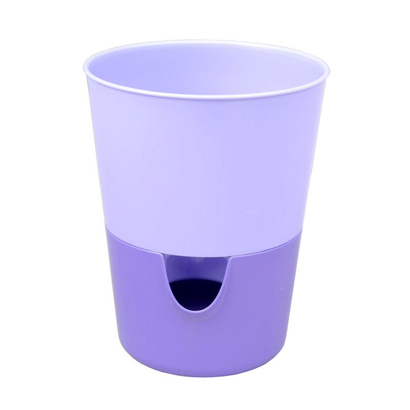 Kashaan Pot Planter, Light Violet/Dark Violet