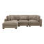 Canapé modulaire rembourré 4 pièces Temica-10711267