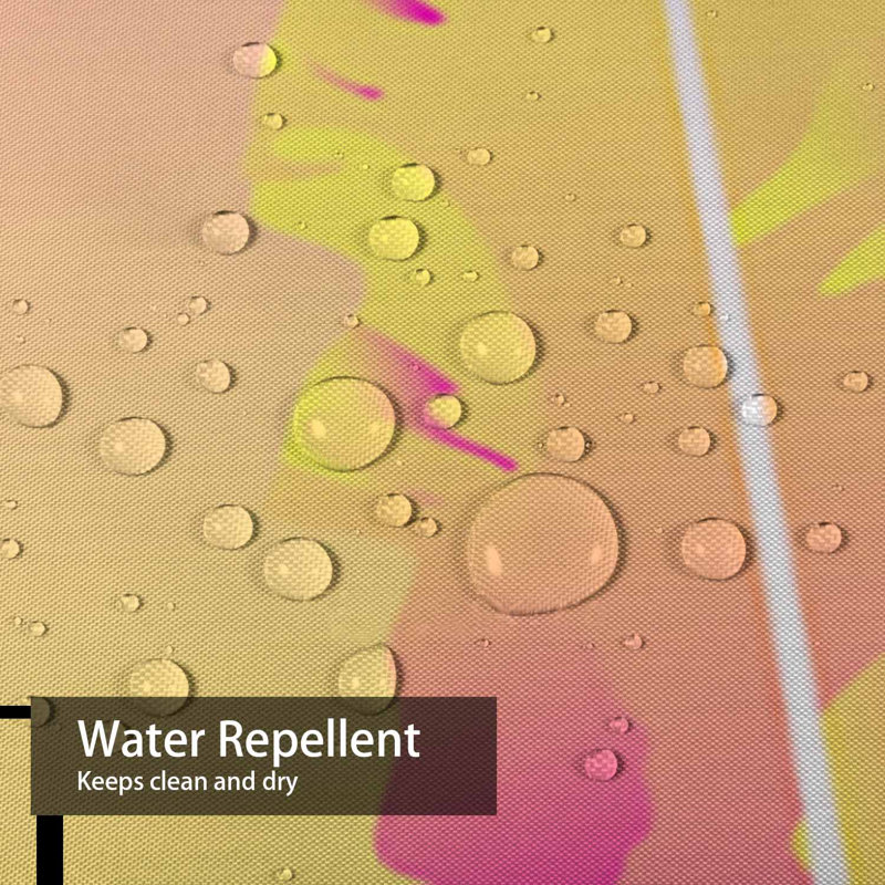 Rideau de douche Neon Tropics, L 72 po x l 84 po