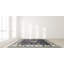 Tapis mauve en laine noué à la main-74910545