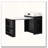 Extendable Dining Table with Folding Tabletop, Drawers, and Power Outlet