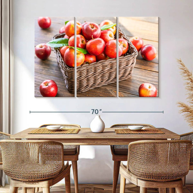 Récolte de pommes fraîches Yarlin, H 42 po x l 65 po