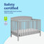 Lit de bébé convertible 5-en-1 Benton-27975937-111567684