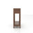 Walnut Finish Narrow Entryway Table