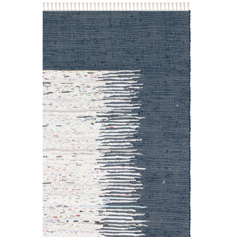 Tapis en coton tissé à la main Orwell, Rectangle 6 pi x 9 pi
