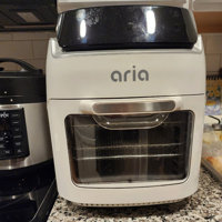 Aria Air Fryers 9.4 liter Oven with Rotating Rotisserie & Reviews