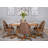 19'' H Upholstered Walnut Armchair-40503877
