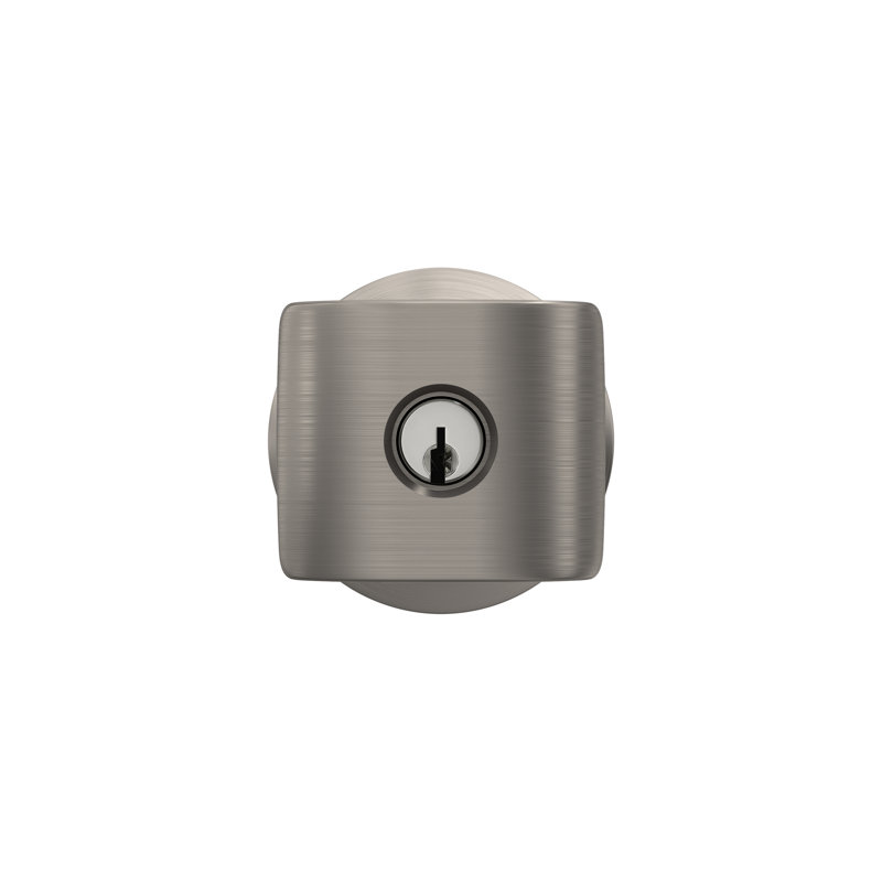 Complete Entry Knob Set with Deadbolt, Satin Nickel