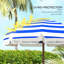 Parasol de plage portatif Outsunny