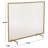 Paccora Rectangle Iron Fireplace Screen