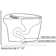 YULIKA 1.31 Gallons Per Minute GPF Elongated Floor Mounted Bidet Smart Toilet with Water Tank