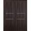 Porte double standard préfinie en bois manufacturé Avon 01 2H-92568259-92568252-92568251