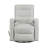 Breathable Faux Leather Upholstered Swivel Glider Recliner Chair-2115797134