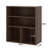 Ebern Designs Bookcase, 3-Tier Adjustable Open Storage Shelf Display Bookshelf, HOFB024-1735461874-1735461875