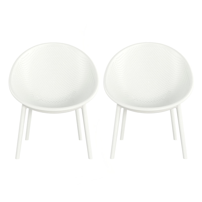 Chaise d'appoint Gable (ensemble de 2)