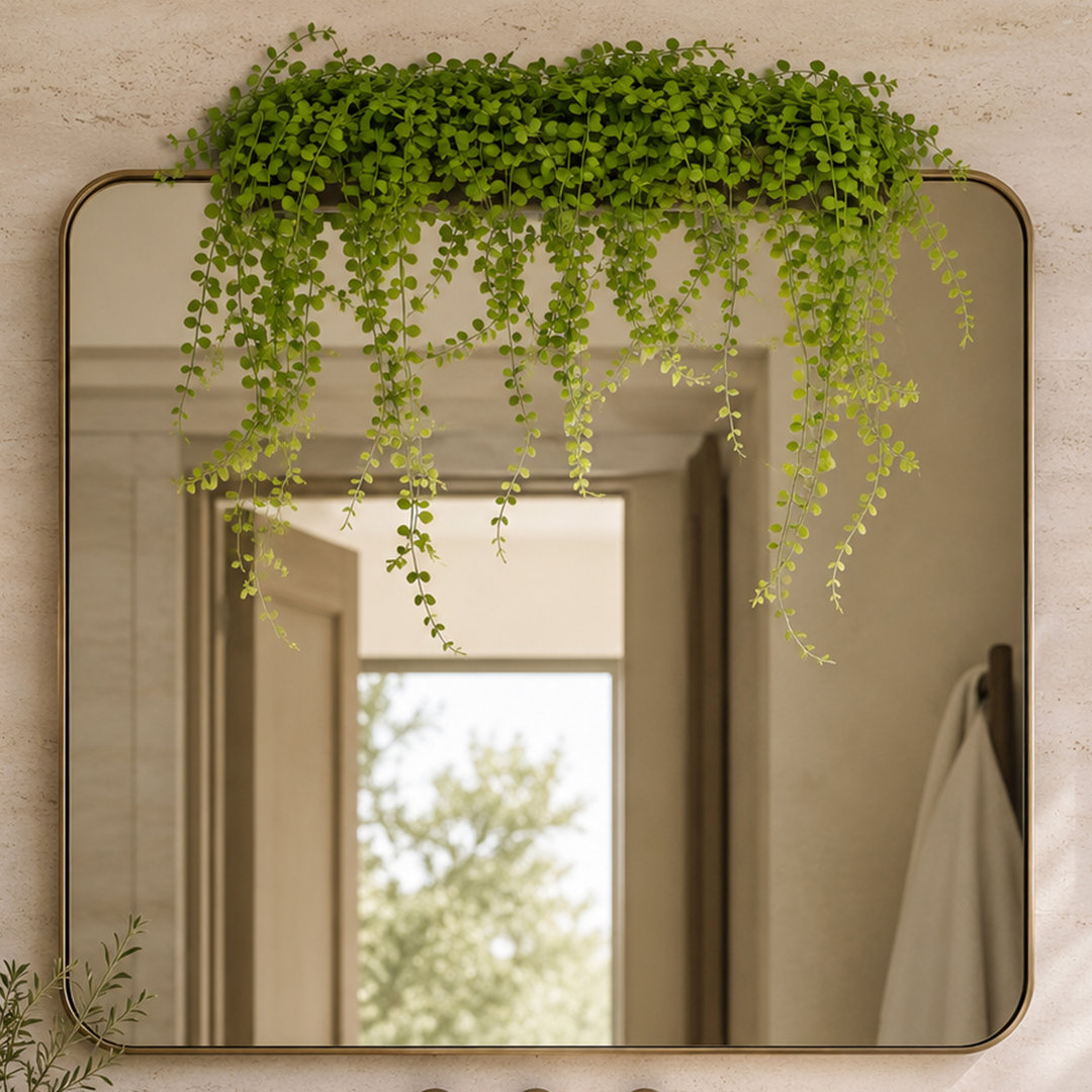 Artificial Hanging Plants Fire / UV Resistant 92cm Plant