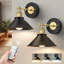 Applique murale à piles avec télécommande