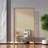 Solid Wood and Rattan Partition with Storage Shelf-105353943