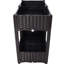 Jardinière surélevée pour jardin d'extérieur - 31,5 po x 15,7 po x 27,7 po, polypropylène brun avec légumes drainants, jardin et jardin-1239609900-1239609902
