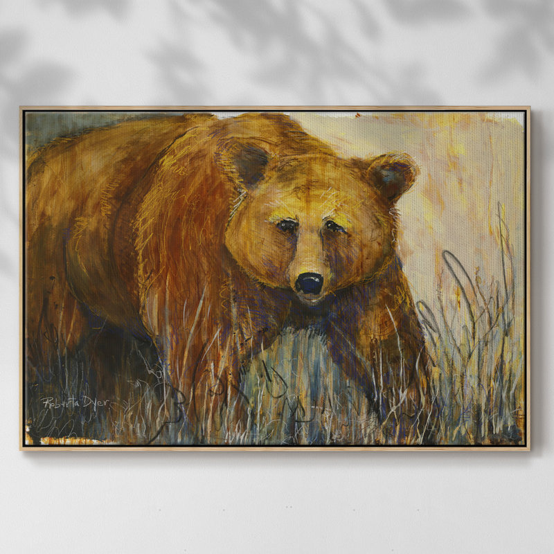 Majestic, impression sur toile encadrée, H 17 po x l 25 po x P 2 po, Toile naturelle avec cadre flottant