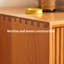 Nordic style solid wood TV cabinet-107773932