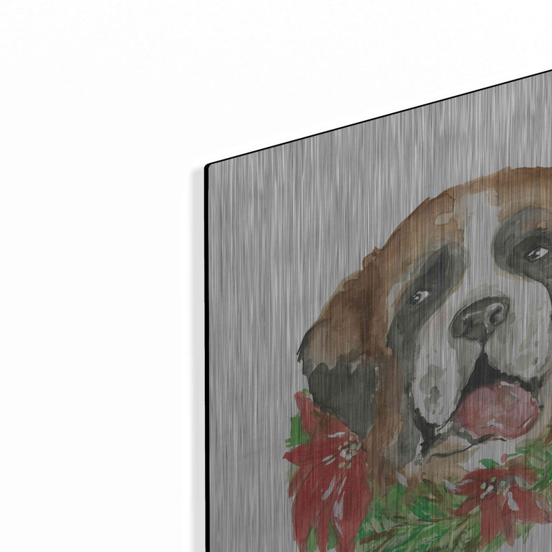 «Christmas Pup» par Jessica Mingo, H 12 po x l 12 po