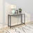 Narrow Entryway Console Table – White Oak