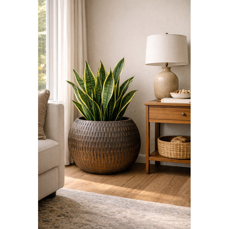 Gallery Planter - Antique Copper