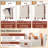 Luggage Sets 5 Piece with Front Opening-129384166