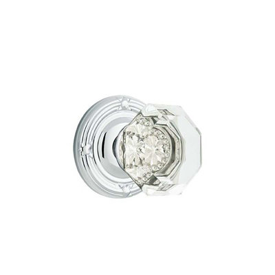 Ensemble de faux boutons Emtek avec ruban et roseau et bouton Old Town