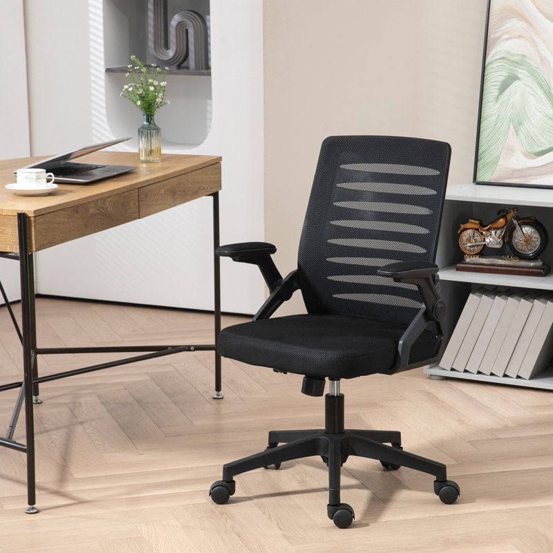 Office Chair, Black, Black