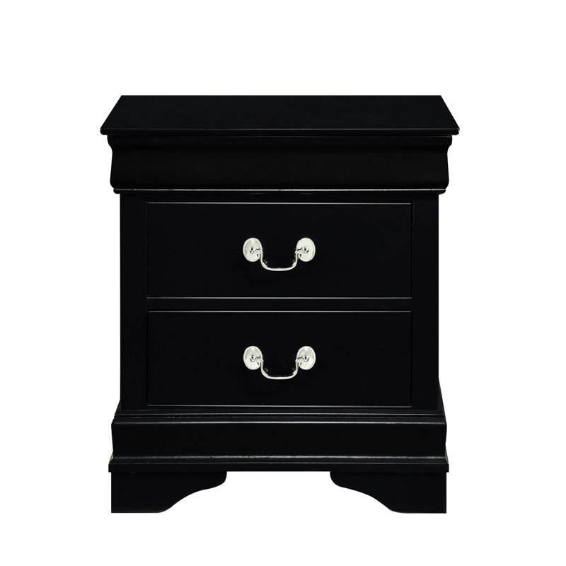 Table de chevet Kolbeinn, Noir