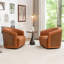 Ensemble de 2 fauteuils demi-tonneau Delwood-1087551168
