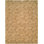 Wool Floral Area Rug in Beige